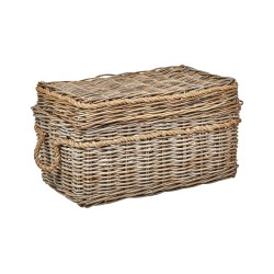 Zestaw 3 koszy GERASA Rattan Naturalny