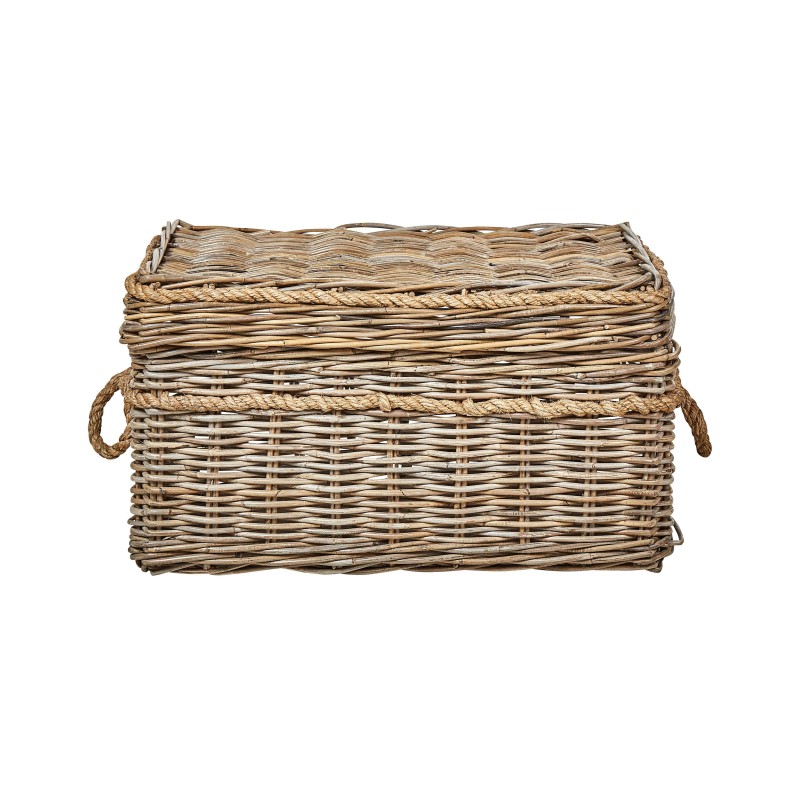 Zestaw 3 koszy GERASA Rattan Naturalny