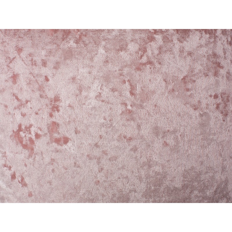 Zestaw 2 poduszek dekoracyjnych HOSTA Welur 45 x 45 cm Różowy Jednolity