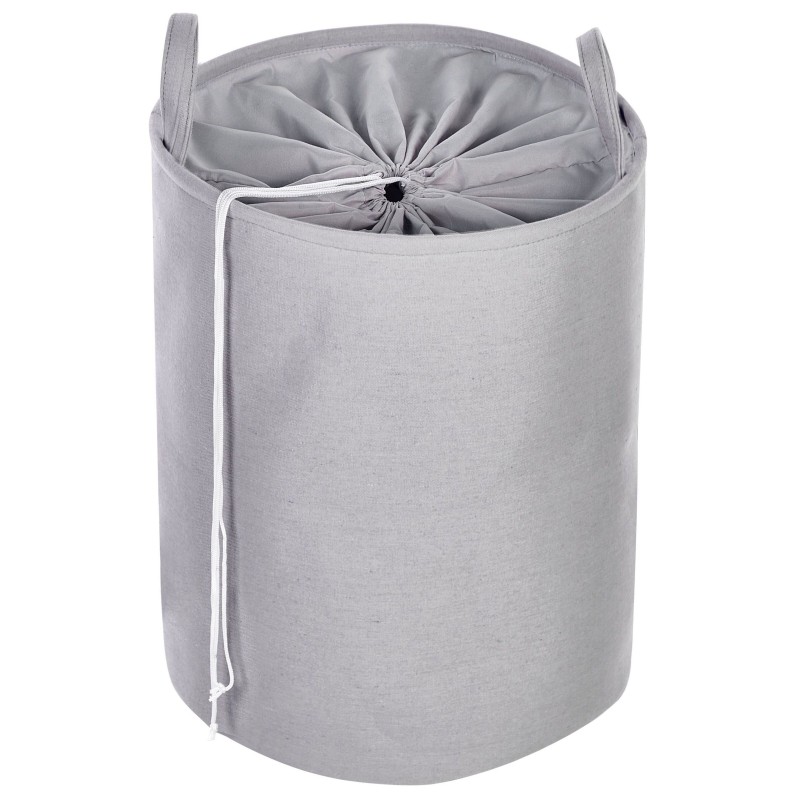 Zestaw 3 koszy tekstylnych szary ARCHA