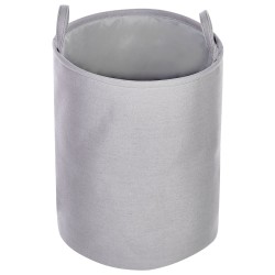Zestaw 3 koszy tekstylnych szary ARCHA