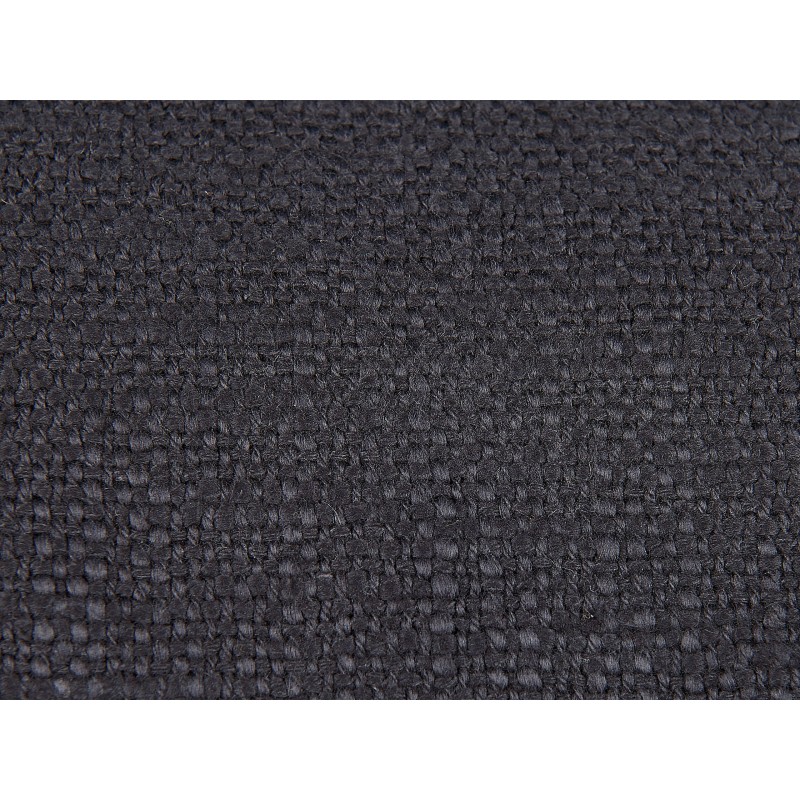 Poduszka dekoracyjna LYTHRUM Bawełna 55 x 35 cm Czarny Jednolity