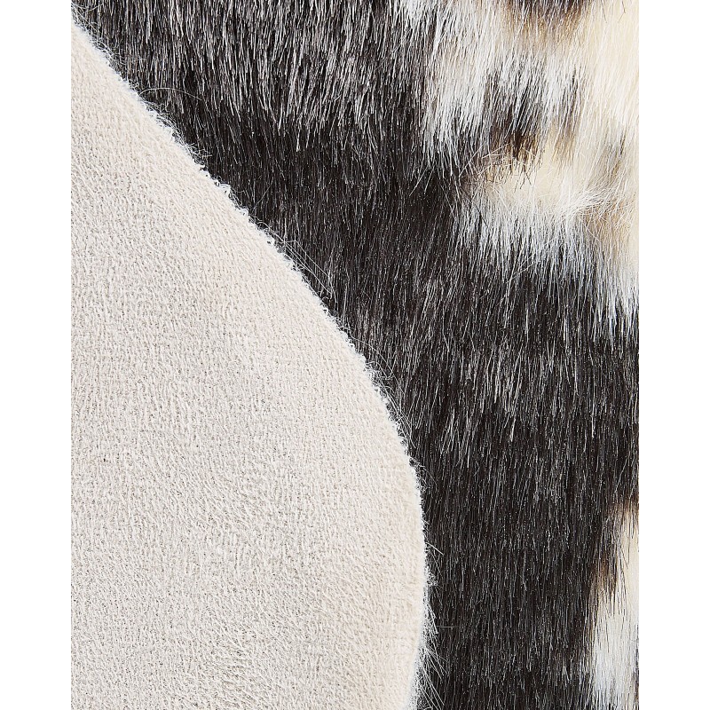 Dywan ekoskóra czarny 60 x 90 cm NAMBUNG