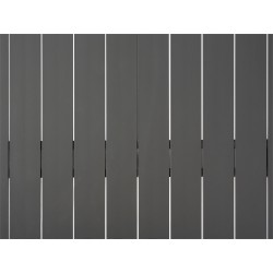 Stół ogrodowy CASCAIS 200 cm 105 cm Metal Szary