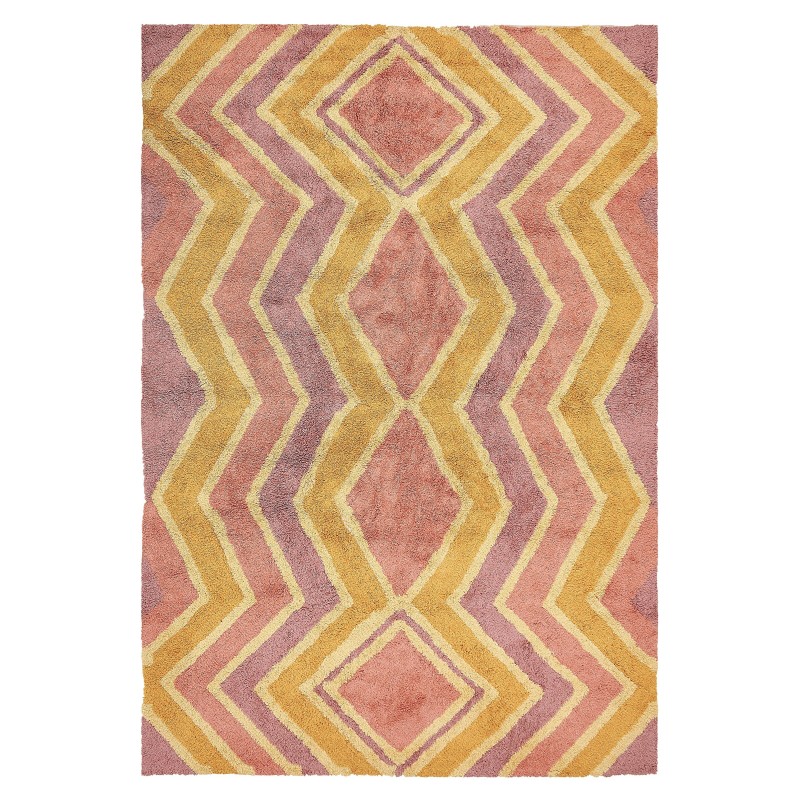 Dywan bawełniany 140 x 200 cm wielokolorowy CANAKKALE