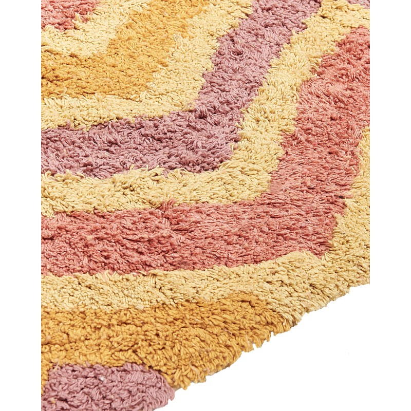 Dywan bawełniany 140 x 200 cm wielokolorowy CANAKKALE