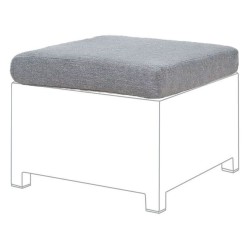 Komplet poszewek na poduchy ogrodowe MILANO Szary