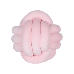 Poduszka dekoracyjna MALNI Welur 30 x 30 cm Różowy Jednolity