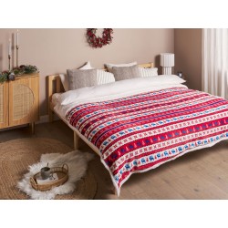 Koc REKA 200 x 220 cm Czerwony