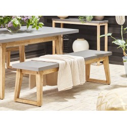 Ławka ogrodowa ORIA 160 cm Beton Szary