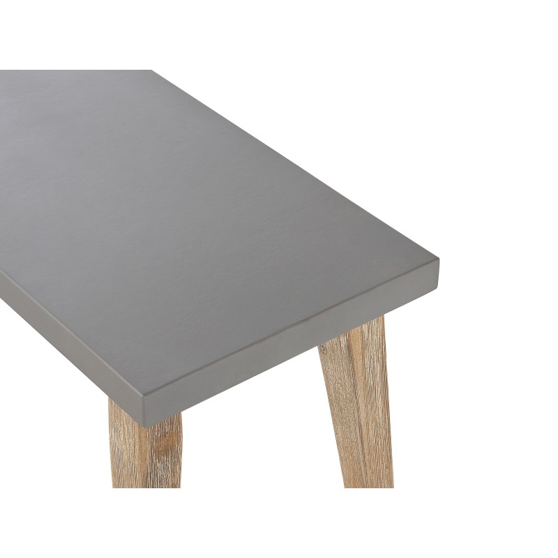 Ławka ogrodowa ORIA 160 cm Beton Szary