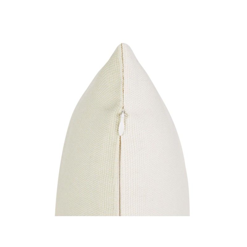 Zestaw 2 poduszek dekoracyjnych DAVALLIA 45 x 45 cm Beżowy Wzór roślinny