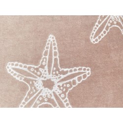 Zestaw 2 poduszek dekoracyjnych CERAMIUM Welur 45 x 45 cm Pastelowy róż Wzór kwiatowy