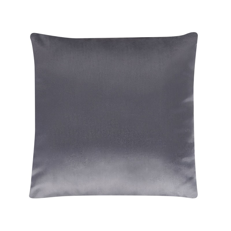 Zestaw 2 poduszek dekoracyjnych ASPIDISTRA Welur 45 x 45 cm Szary Wzór geometryczny