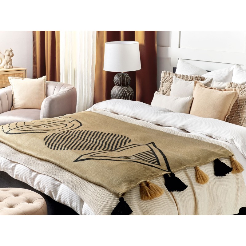 Koc THUMKI 130 x 170 cm Beżowy