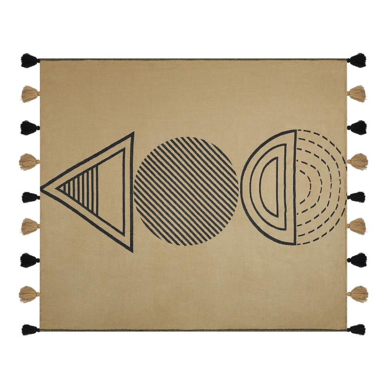 Koc THUMKI 130 x 170 cm Beżowy