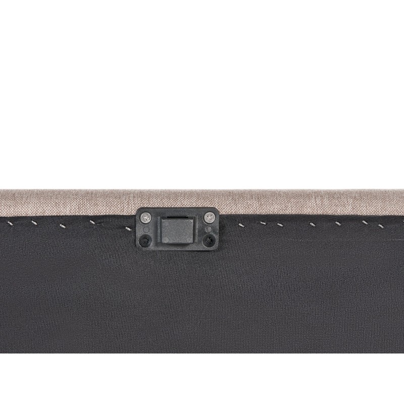 Sofa ogrodowa 3-osobowa prawostronna beżowa LORETELLO