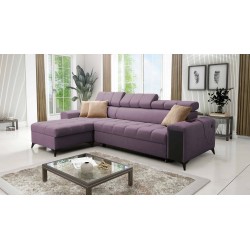 Venna I maxi corner sofa with sleeping function and USB port - Plush, Avra 9