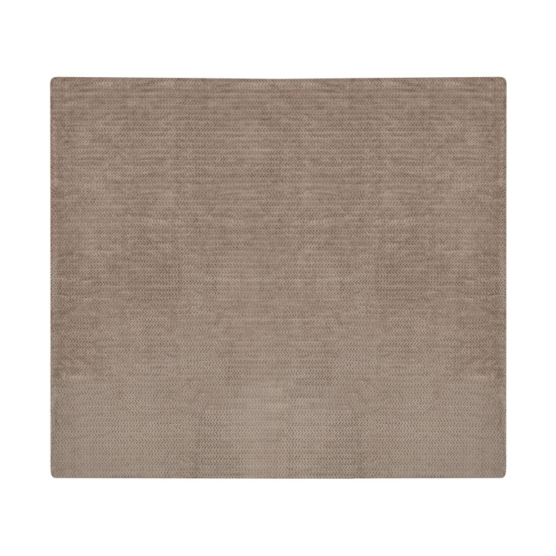 Narzuta na łóżko SURMI Sztuczne futro 200 x 220 cm Jasnobrązowy