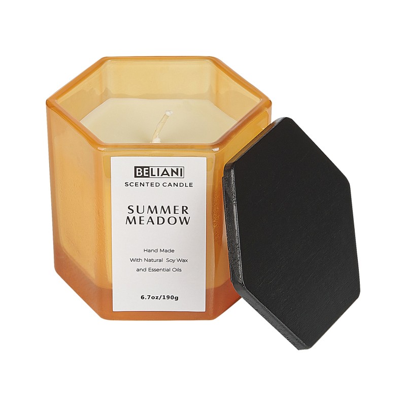 Świeczka zapachowa z patyczkami zapachowymi CLASSY TINT Wosk sojowy Świeże nuty