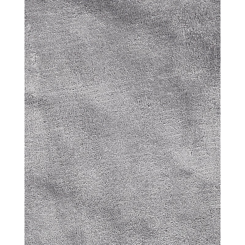 Dywan okrągły z wiskozy ⌀ 140 cm jasnoszary GESI II