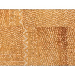 Koc FIROZABAD Bawełna 130 x 180 cm Pomarańczowy