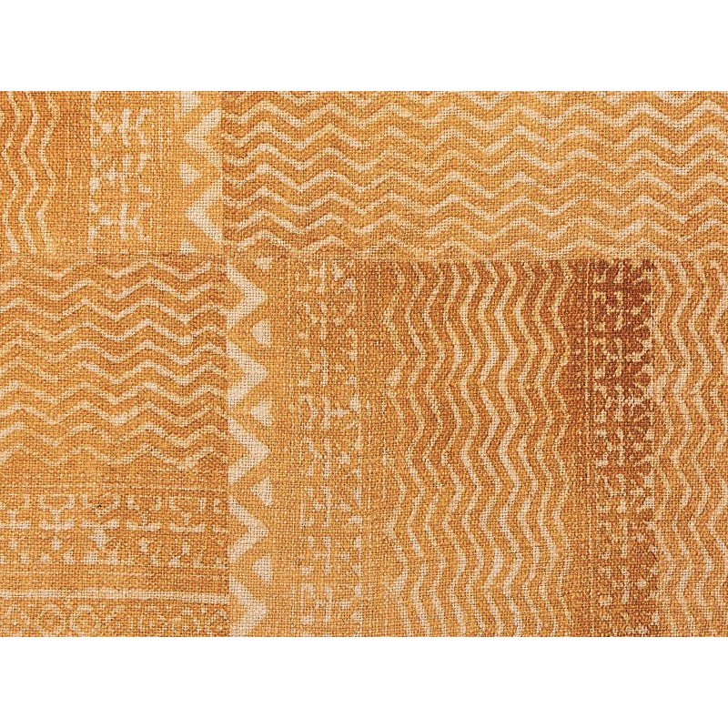 Koc FIROZABAD Bawełna 130 x 180 cm Pomarańczowy