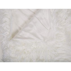 Narzuta na łóżko DELICE 200 x 220 cm Biały