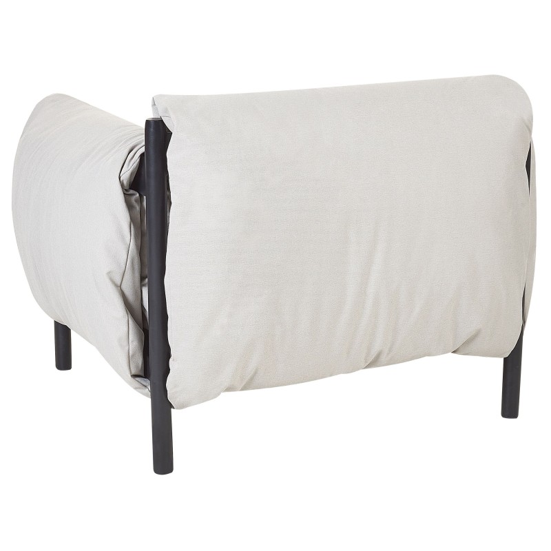 Zestaw ogrodowy dla 5 osób ESPERIA Metal Szary