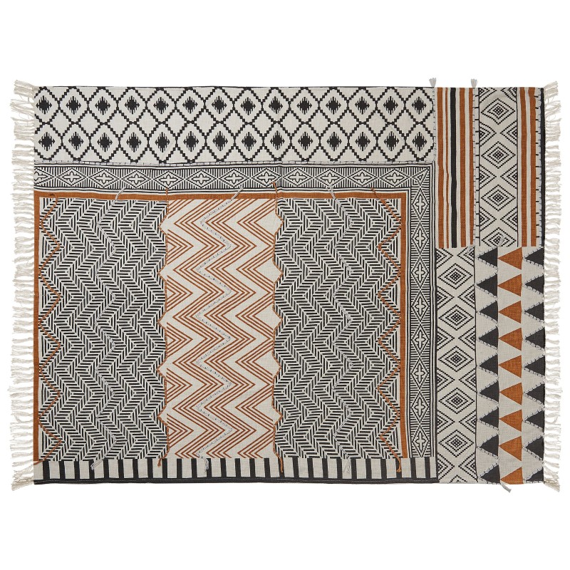 Koc PRODDATUR Bawełna 130 x 180 cm Kolorowy