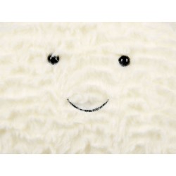 Poduszka dekoracyjna dla dzieci gwiazda 40 x 40 cm biała STARFRUIT