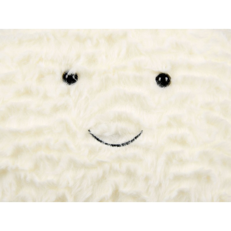 Poduszka dekoracyjna dla dzieci gwiazda 40 x 40 cm biała STARFRUIT