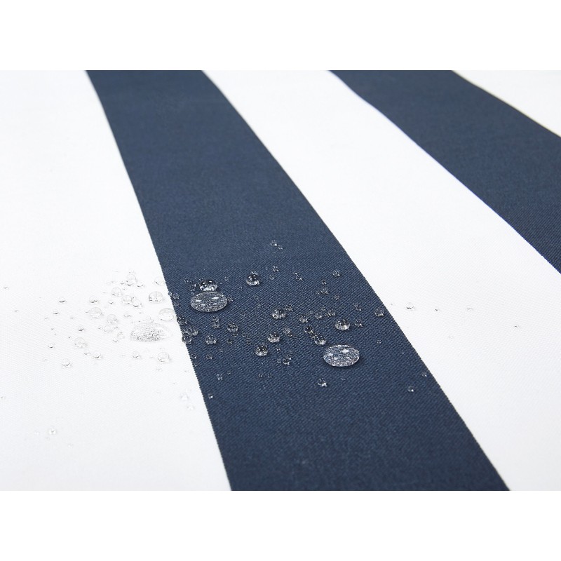 Ławka ogrodowa z poduchą VIVARA 160 cm Certyfikowane drewno akacjowe Granatowy