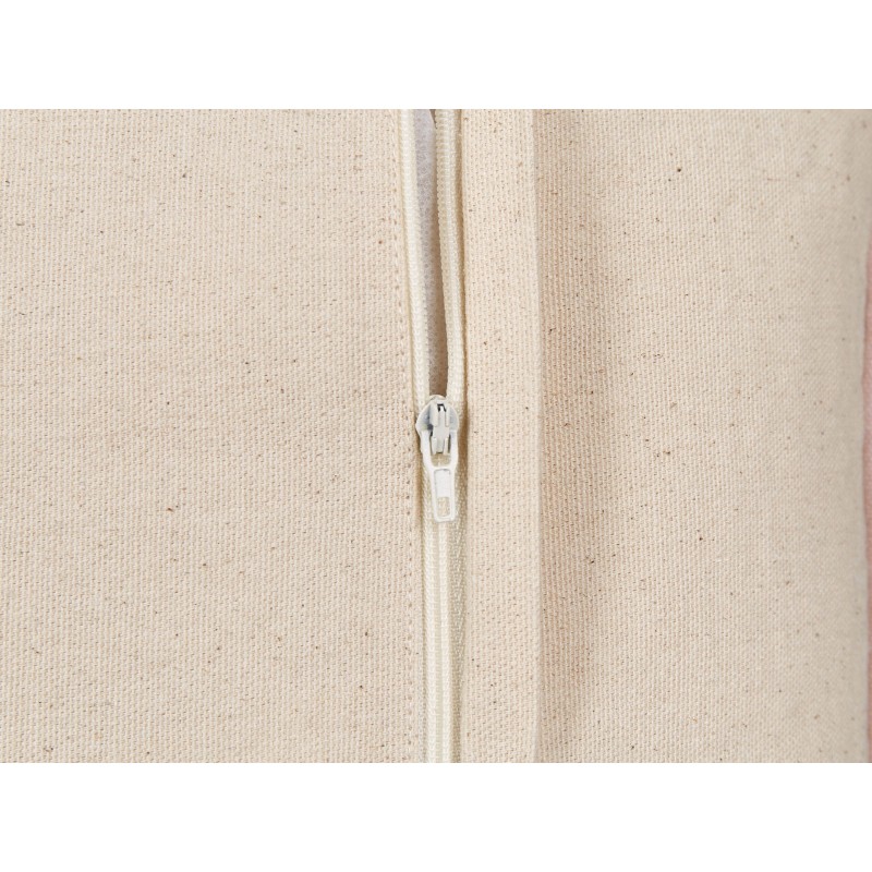 Bawełniana poduszka dekoracyjna w serca 45 x 45 cm beżowa GAZANIA