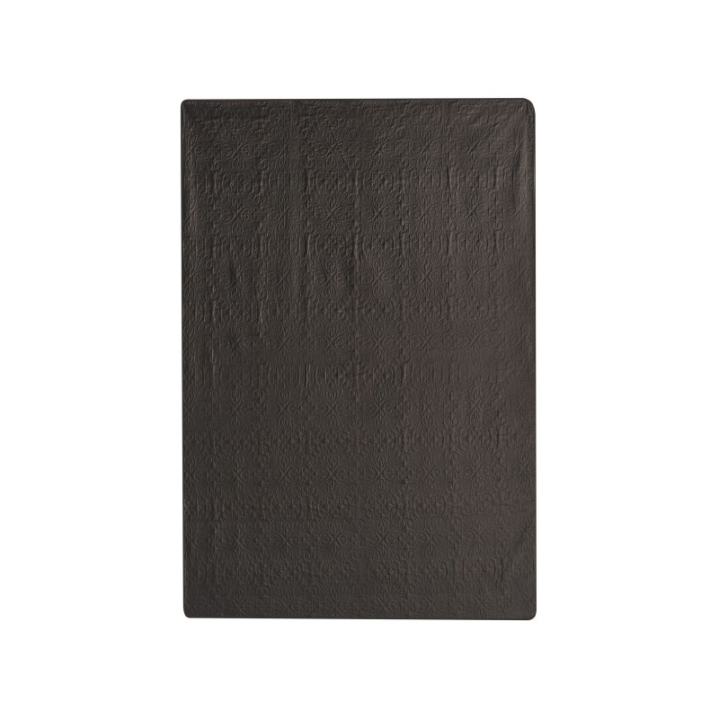 Narzuta na łóżko RAYEN 140 x 210 cm Brązowy