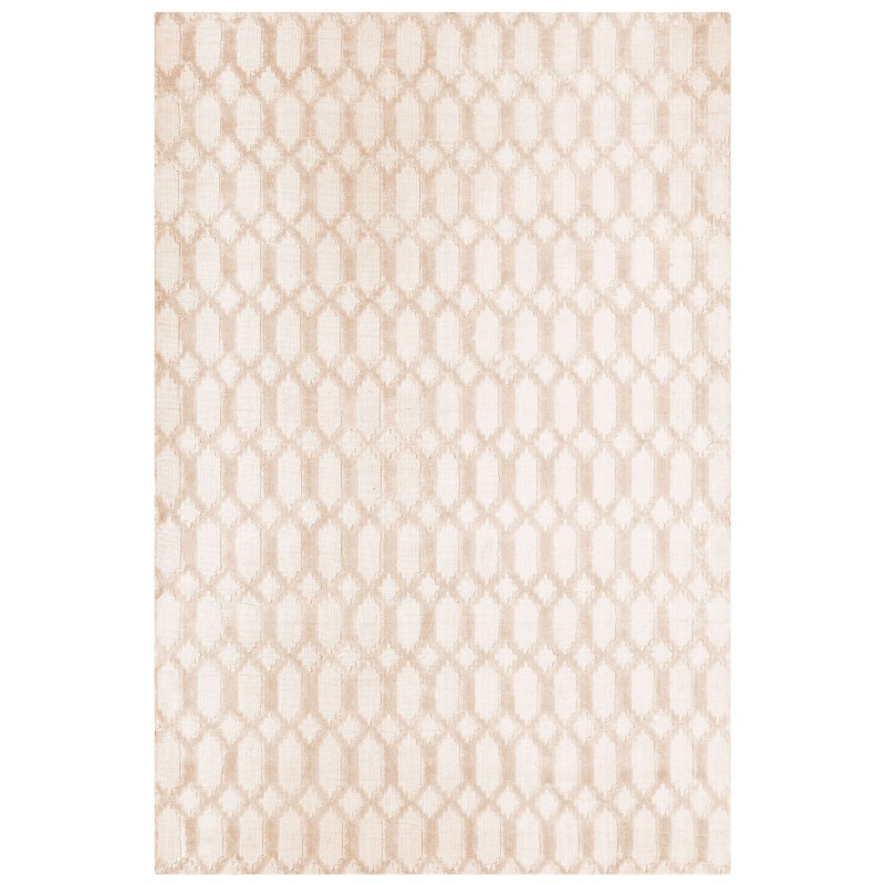 Dywan wiskozowy 160 x 230 cm beżowy CIZRE