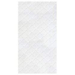 Dywan sztuczne futro królika 80 x 150 cm biały GHARO