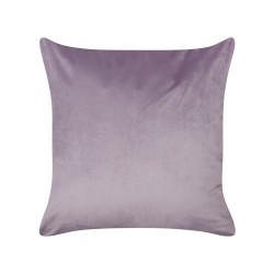 Zestaw 2 poduszek dekoracyjnych LAVATERA 45 x 45 cm Fioletowy Wzór kwiatowy