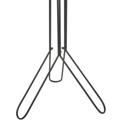 Wieszak na ubrania BRITTON Czarny