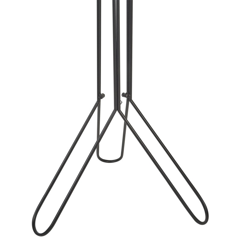 Wieszak na ubrania BRITTON Czarny