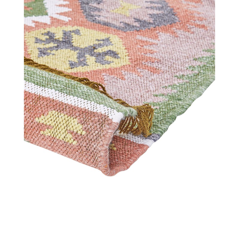 Dywan zewnętrzny 140 x 200 cm wielokolorowy SAHBAZ