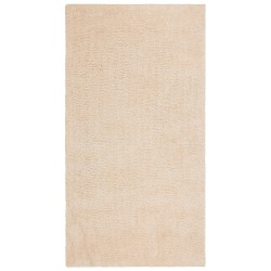 Dywan shaggy 80 x 150 cm beżowy DEMRE