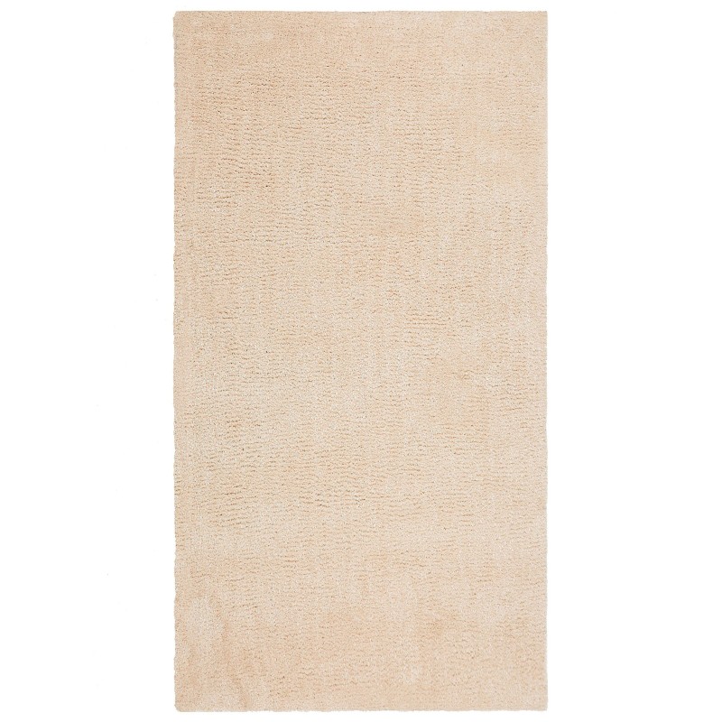Dywan shaggy 80 x 150 cm beżowy DEMRE