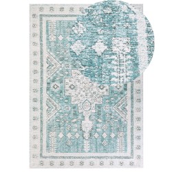 Dywan bawełniany 160 x 230 cm miętowy FULLA