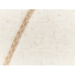 Zestaw 2 poduszek dekoracyjnych LICUALA 45 x 45 cm Beżowy Wzór geometryczny