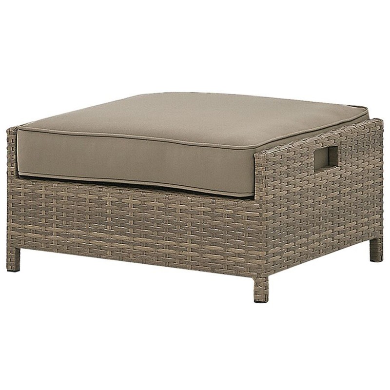 Zestaw ogrodowy ze stolikiem dla 5 osób BELLUNO Technorattan Brązowy