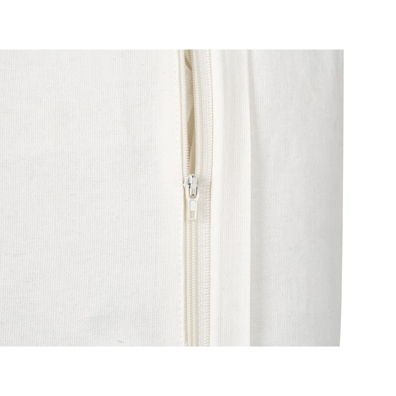 Zestaw 2 poduszek dekoracyjnych ZAMIA Bawełna 45 x 45 cm Biały Wzór świąteczny