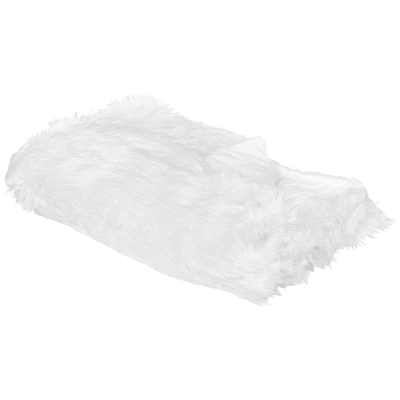 Narzuta na łóżko DELICE 150 x 200 cm Biały