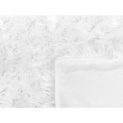 Narzuta na łóżko DELICE 150 x 200 cm Biały