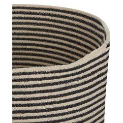 Kosz YERKOY Bawełna Czarny